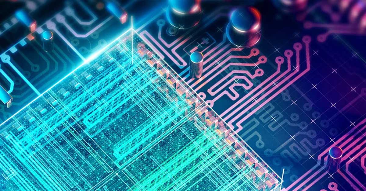 The image depicts the cutting-edge technology of the future